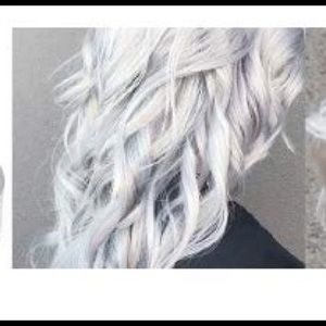 Ash Mud Wax Natural Hair color Temp WHITE